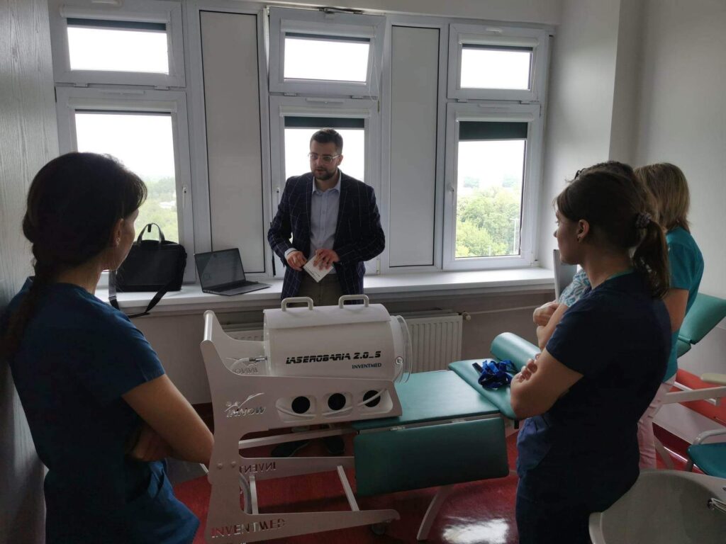 Implementation of Laserobaria 2.0_S device at the Nicolaus Copernicus Hospital in Lodz, Poland