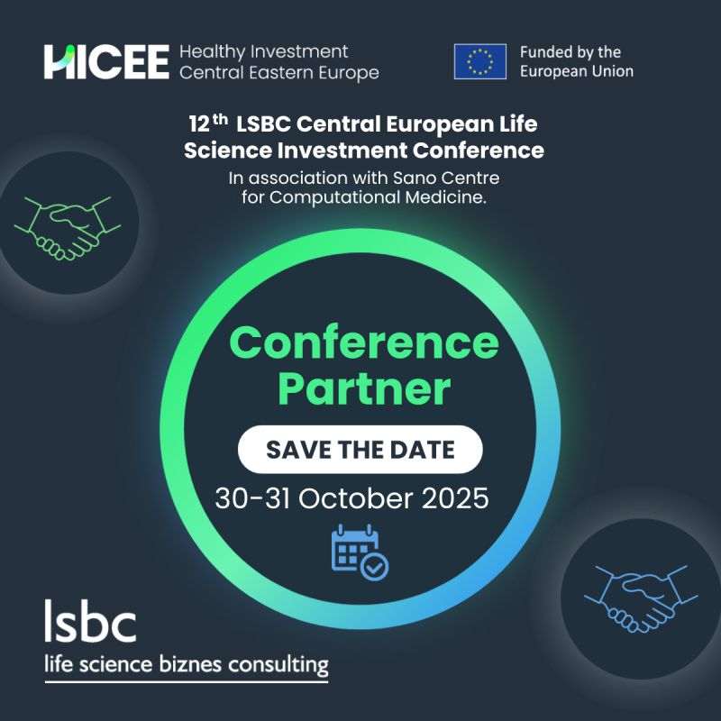 konferencja LSBC Central European Life Science Investment Conferencce 2025 w Krakowie laserobaria Inventmed